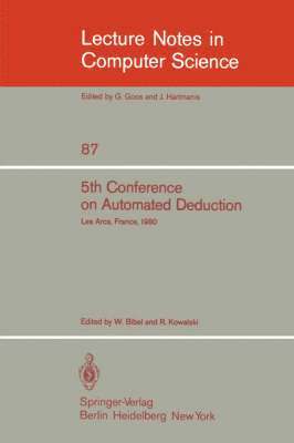 bokomslag 5th Conference on Automated Deduction