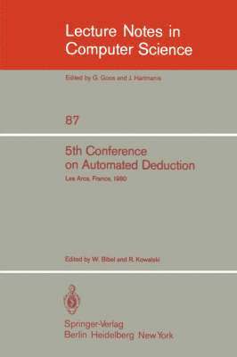 5th Conference on Automated Deduction 1