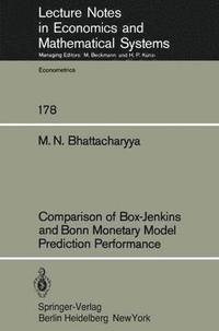bokomslag Comparison of Box-Jenkins and Bonn Monetary Model Predition Performance