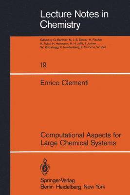 Computational Aspects for Large Chemical Systems 1