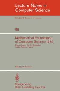 bokomslag Mathematical Foundations of Computer Science 1980