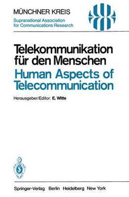 Telekommunikation fr den Menschen / Human Aspects of Telecommunication 1