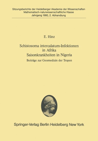 bokomslag Schistosoma intercalatum-Infektionen in Afrika Saisonkrankheiten in Nigeria