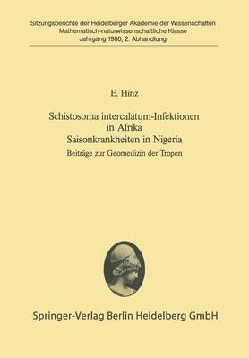 Schistosoma intercalatum-Infektionen in Afrika Saisonkrankheiten in Nigeria 1