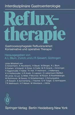 bokomslag Refluxtherapie