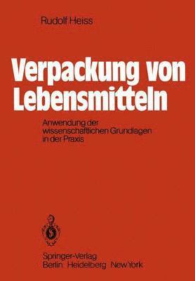 bokomslag Verpackung von Lebensmitteln