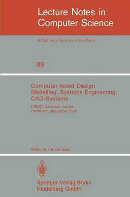 bokomslag Computer Aided Design Modelling, Systems Engineering, CAD-Systems