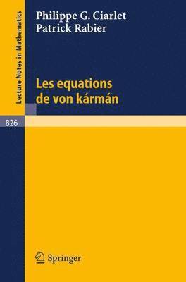 bokomslag Les Equations de von Karman