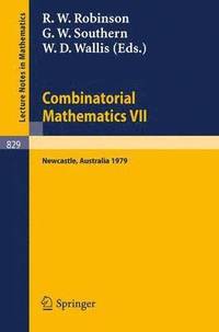 bokomslag Combinatorial Mathematics VII