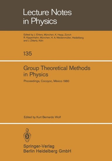 bokomslag Group Theoretical Methods in Physics