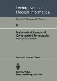 bokomslag Mathematical Aspects of Computerized Tomography