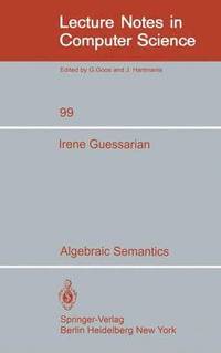 bokomslag Algebraic Semantics