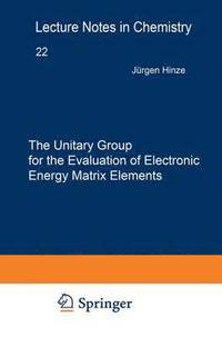 bokomslag The Unitary Group for the Evaluation of Electronic Energy Matrix Elements