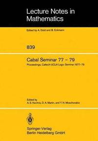 bokomslag Cabal Seminar 77  79