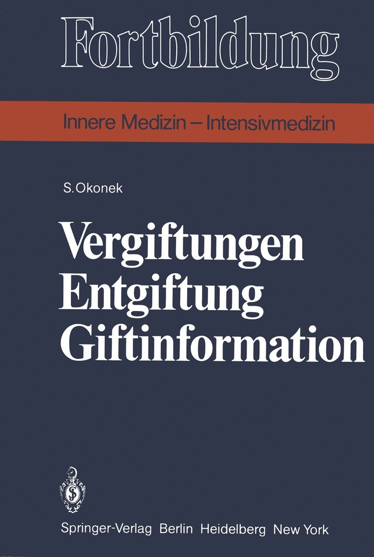 Vergiftungen Entgiftung Giftinformation 1