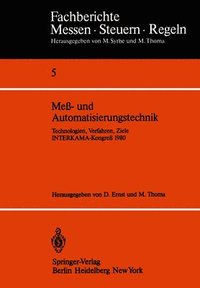 bokomslag Meß- und Automatisierungstechnik