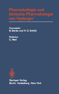 bokomslag Pharmakologie und klinische Pharmakologie von Hydergin