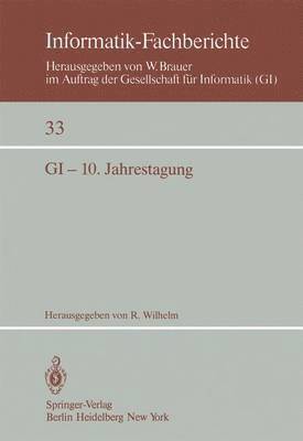 GI  10. Jahrestagung 1