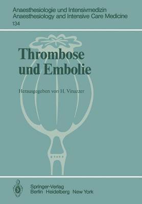 Thrombose und Embolie 1