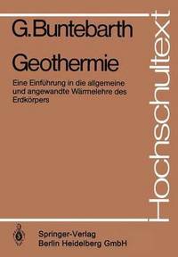 bokomslag Geothermie