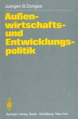 bokomslag Außenwirtschafts- und Entwicklungspolitik
