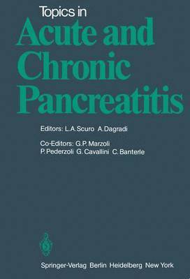 Topics in Acute and Chronic Pancreatitis 1