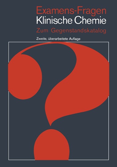 K. Borner - Examens-Fragen Klinische Chemie, Häftad