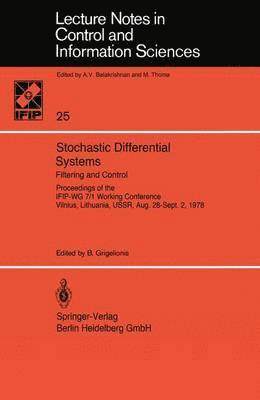 Stochastic Differential Systems 1