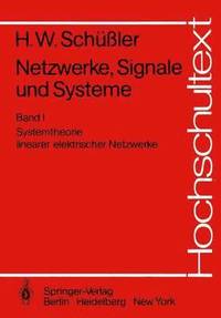 bokomslag Netzwerke, Signale und Systeme