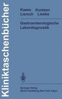 bokomslag Gastroenterologische Labordiagnostik