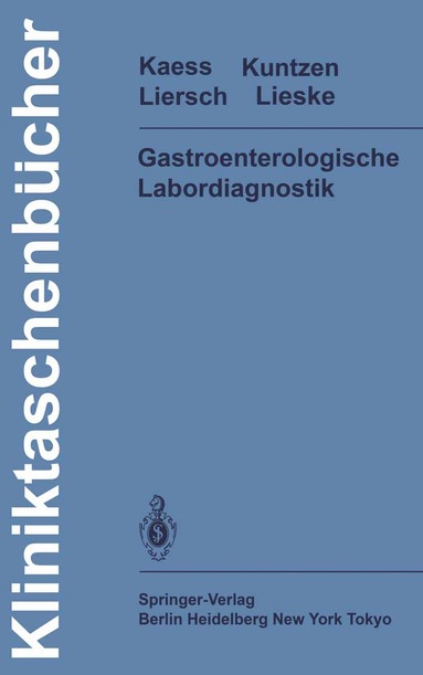 bokomslag Gastroenterologische Labordiagnostik