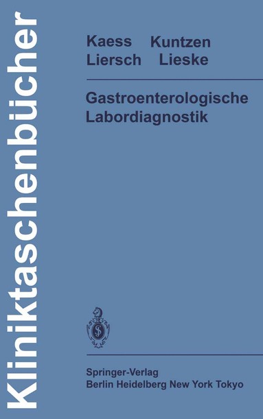 bokomslag Gastroenterologische Labordiagnostik