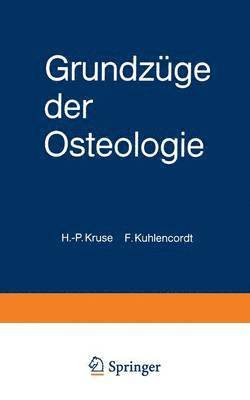bokomslag Grundzge der Osteologie