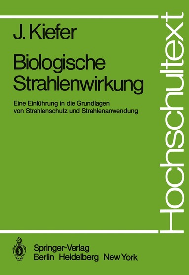 bokomslag Biologische Strahlenwirkung