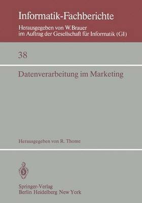 bokomslag Datenverarbeitung im Marketing