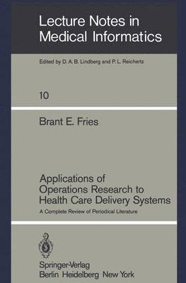 Applications of Operations Research to Health Care Delivery Systems