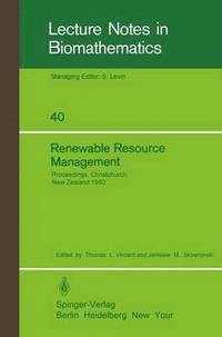 bokomslag Renewable Resource Management
