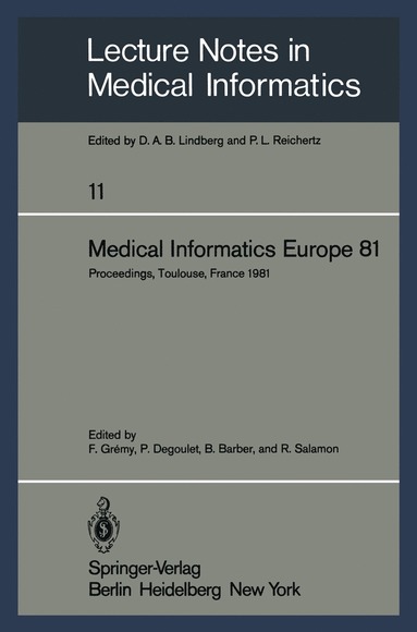 bokomslag Medical Informatics Europe 81