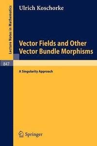 bokomslag Vector Fields and Other Vector Bundle Morphisms - A Singularity Approach