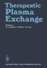 bokomslag Therapeutic Plasma Exchange