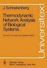 bokomslag Thermodynamic Network Analysis of Biological Systems