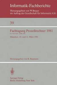 bokomslag Fachtagung Prozerechner 1981