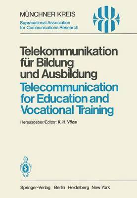 bokomslag Telekommunikation für Bildung und Ausbildung / Telecommunication for Education and Vocational Training