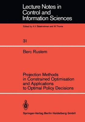 bokomslag Projection Methods in Constrained Optimisation and Applications to Optimal Policy Decisions