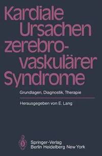 bokomslag Kardiale Ursachen zerebrovaskulrer Syndrome