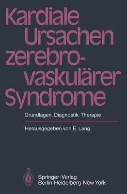 bokomslag Kardiale Ursachen zerebrovaskulrer Syndrome