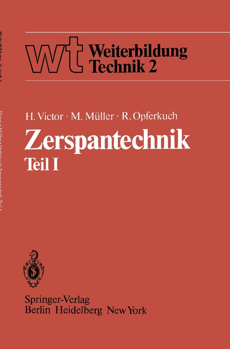 Zerspantechnik Teil I 1