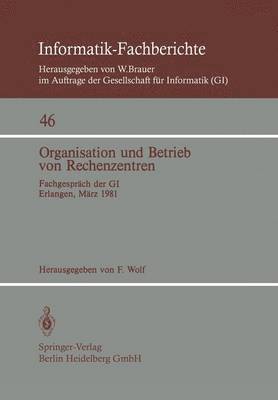 Organisation und Betrieb von Rechenzentren 1