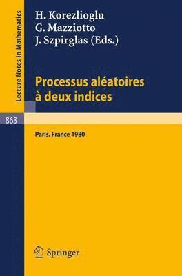 bokomslag Processus Aleatoires a Deux Indices