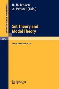 bokomslag Set Theory and Model Theory